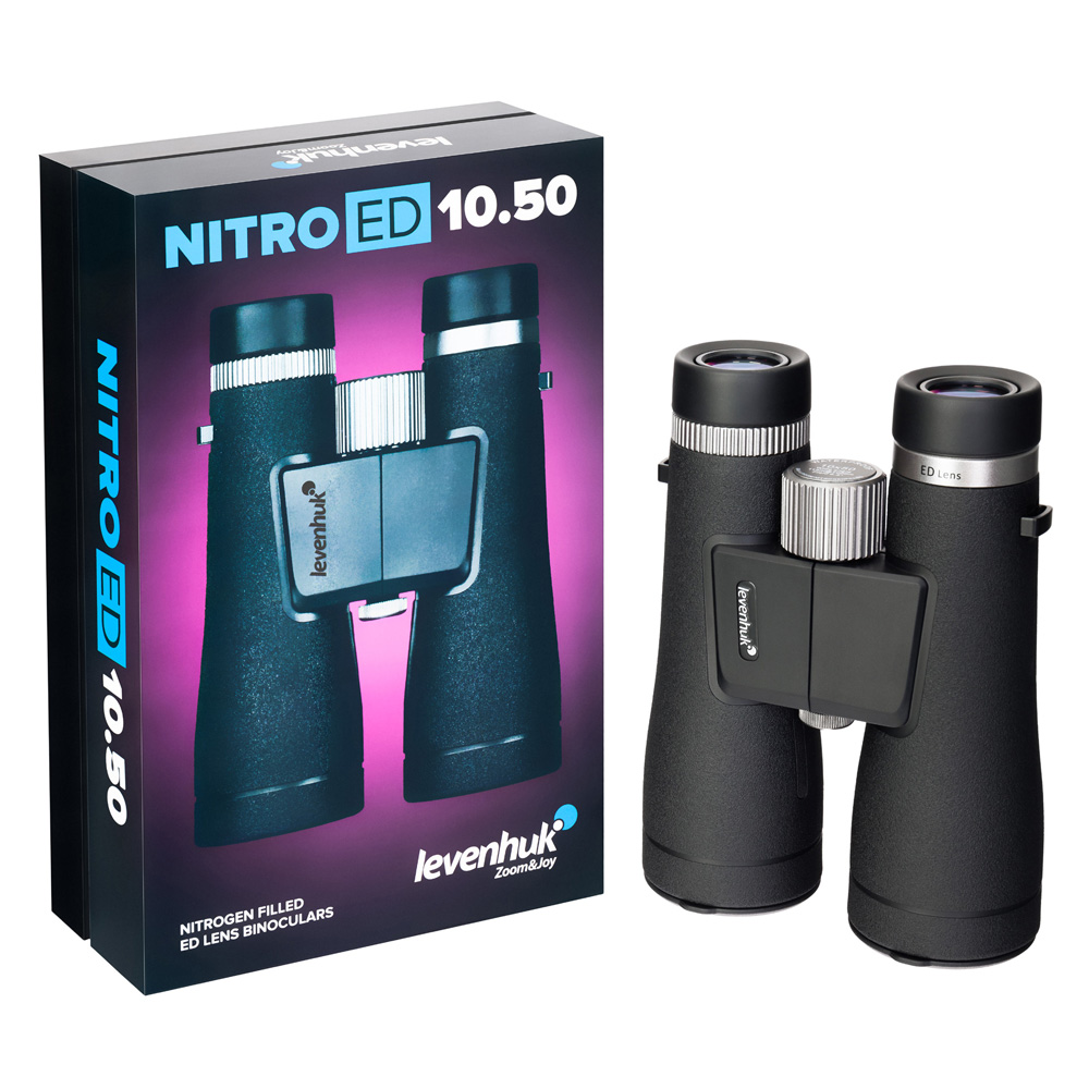 Бинокль Levenhuk Nitro ED 10x50