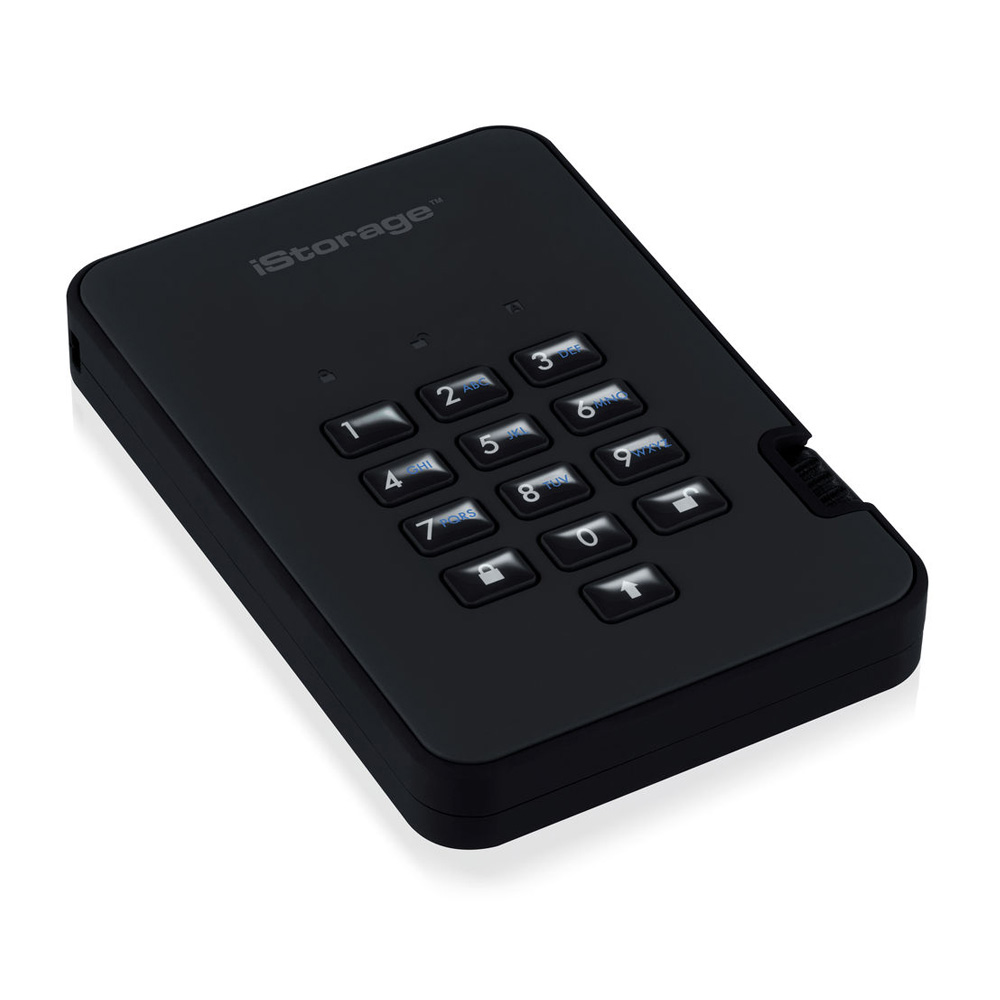 Внешний диск с аппаратным шифрованием iStorage DiskAshur2 SSD 256Gb