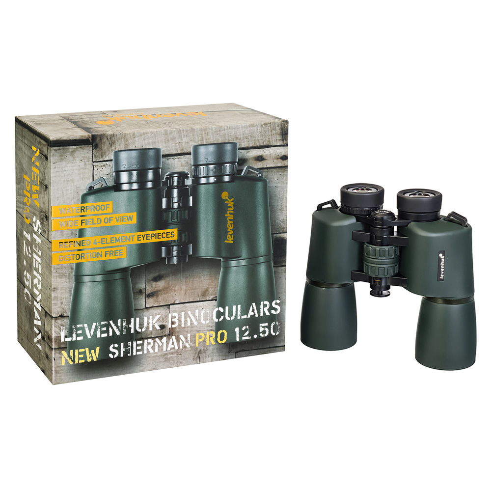 Бинокль Levenhuk New Sherman PRO 12x50