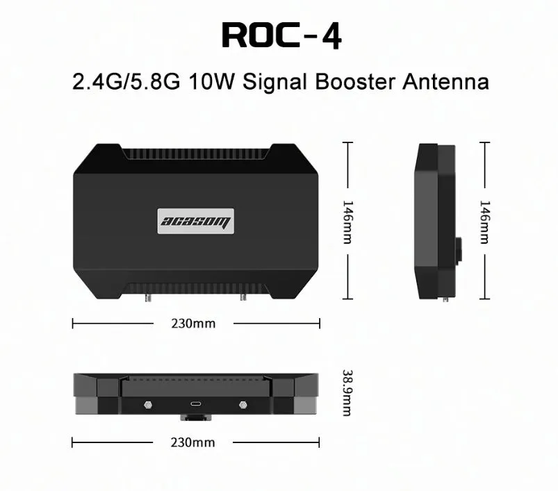 Двухдиапазонный усилитель сигнала Acasom ROC-4