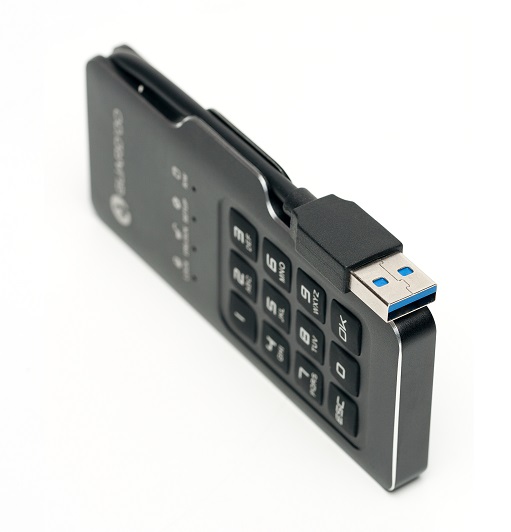 Мини диск GuardDo SSD 8 ТБ защищенный флеш-накопитель с аппаратным шифрованием данных, пин-кодом