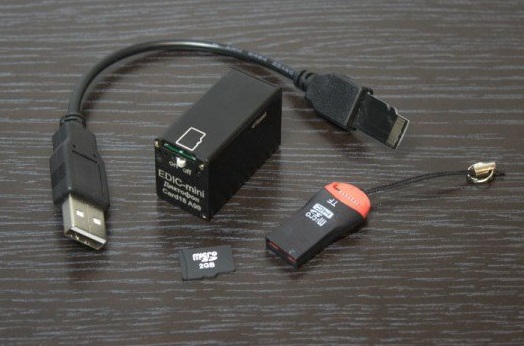 Миниатюрный стерео диктофон EDIC-Mini Card16 А99m