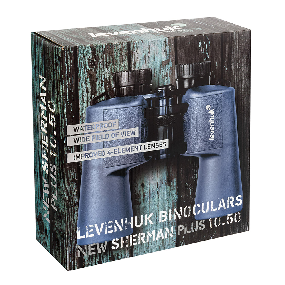 Бинокль Levenhuk New Sherman PLUS 10x50