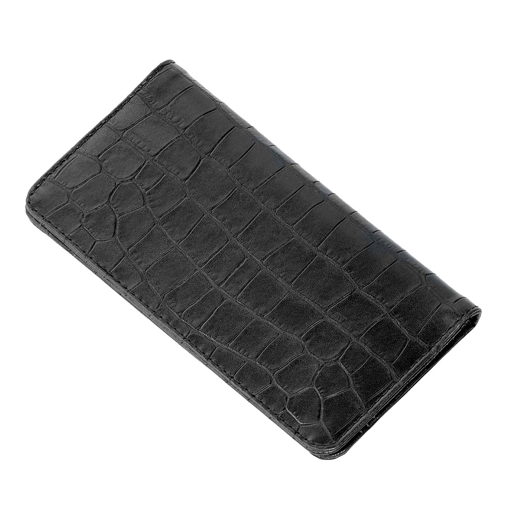Чехол портмоне фарадея для телефона Faraday Bag PS2 Black Croc