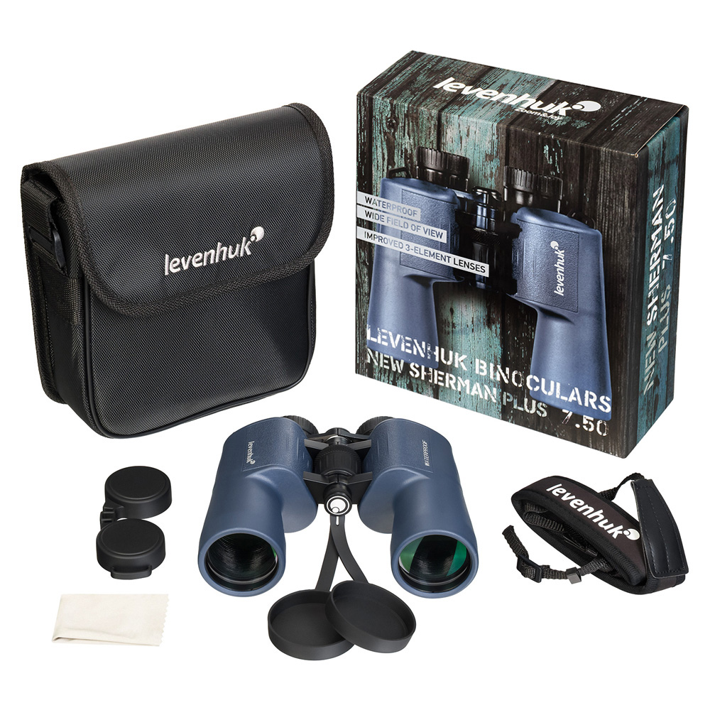 Бинокль Levenhuk New Sherman PLUS 7x50