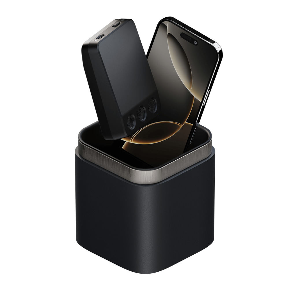 Капсула Фарадея для блокировки смартфонов черная