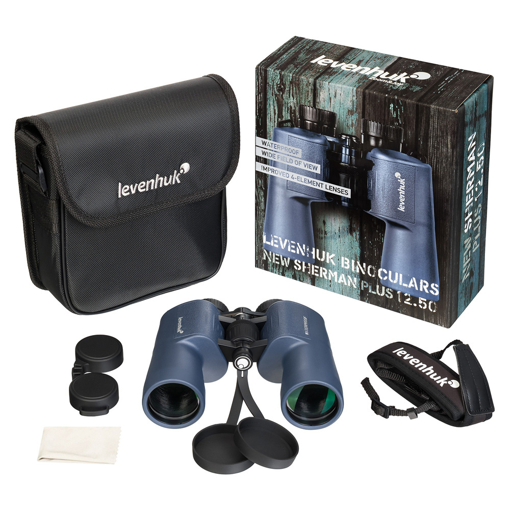 Бинокль Levenhuk New Sherman PLUS 12x50