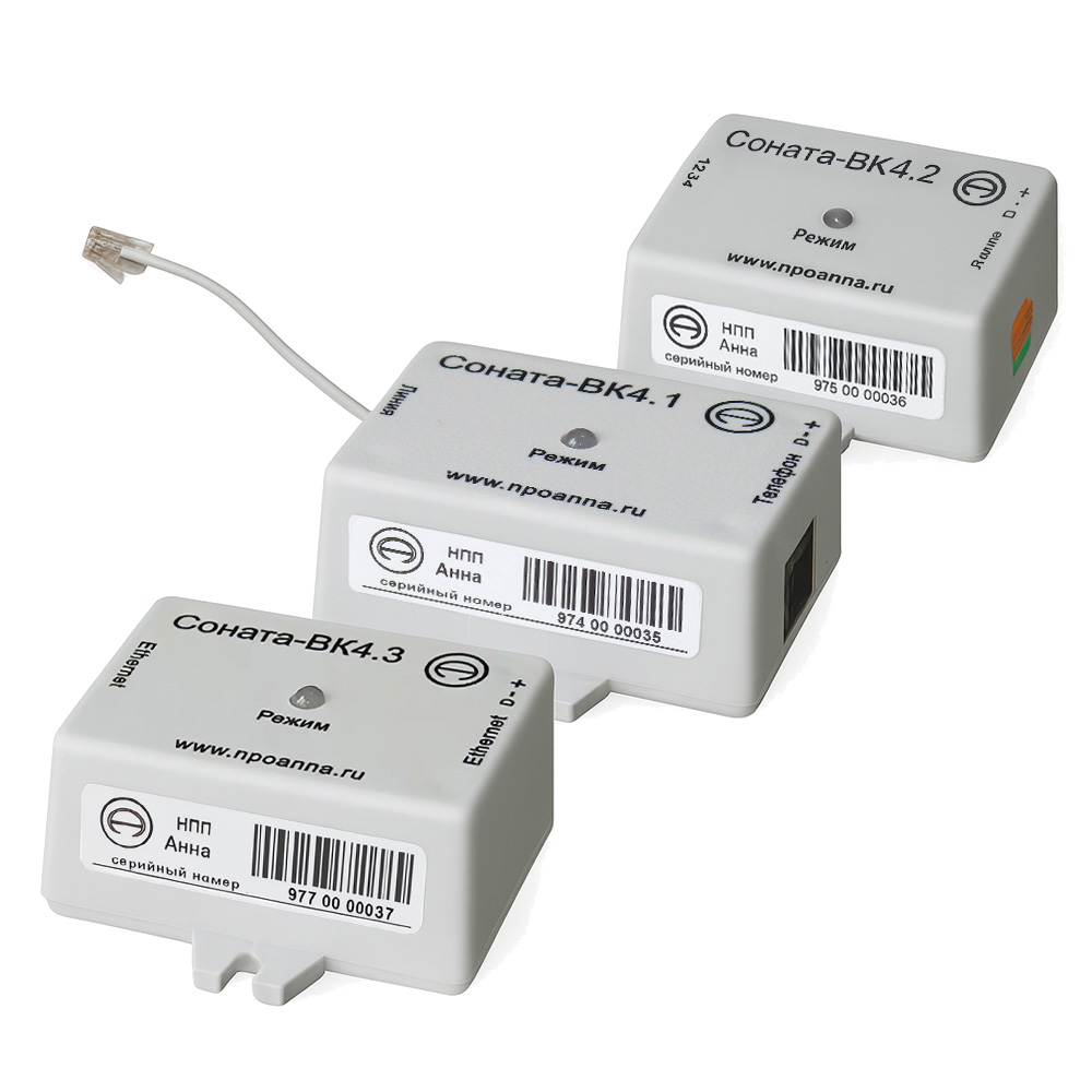 Размыкатель слаботочных линий Ethernet Соната-ВК 4.3