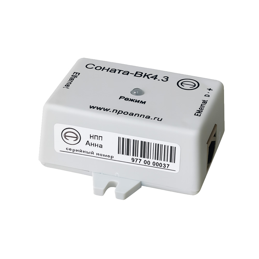 Размыкатель слаботочных линий Ethernet Соната-ВК 4.3