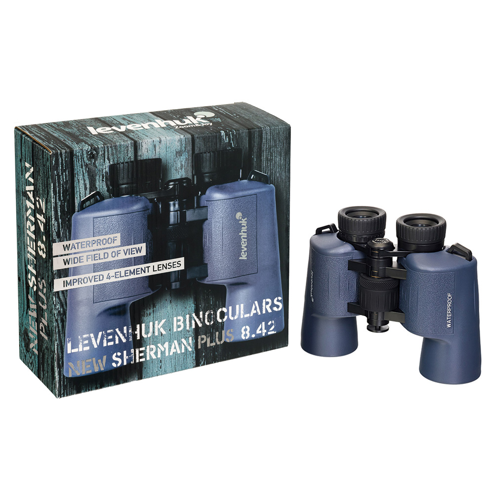 Бинокль Levenhuk New Sherman PLUS 8x42