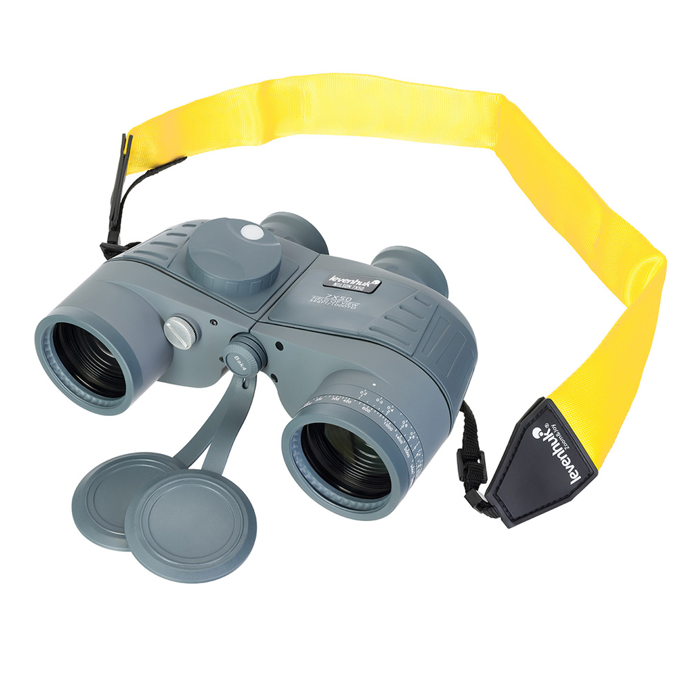 Бинокль Levenhuk Nelson 7x50 с сеткой и компасом