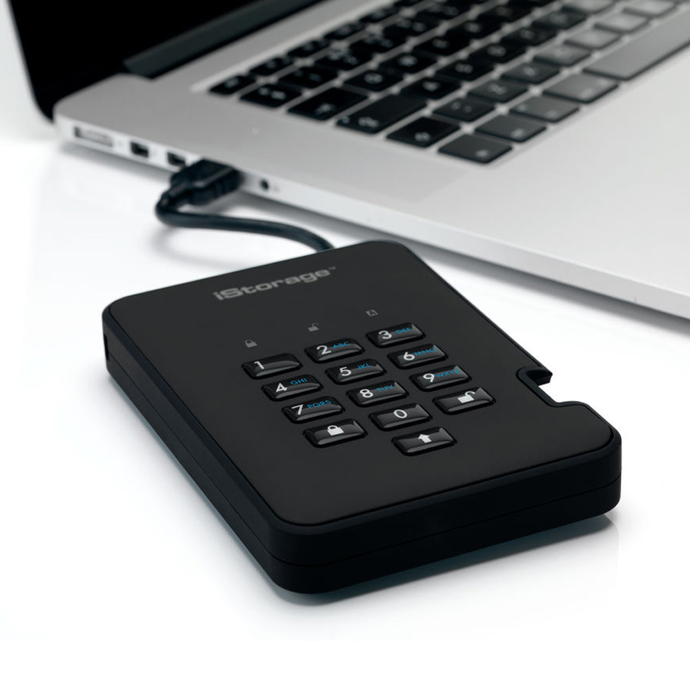 Внешний диск с аппаратным шифрованием iStorage DiskAshur2 5TB
