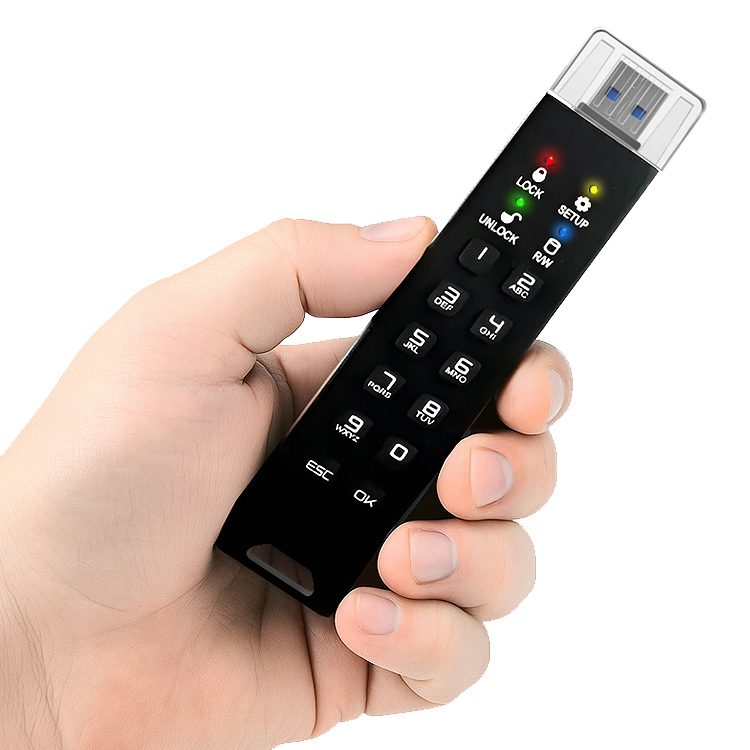 Флешка с аппаратным шифрованием DataLock PRO4 4 TB USB 3.2