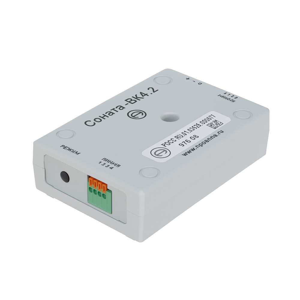 Размыкатель слаботочной линии для систем оповещения Соната-ВК 4.2