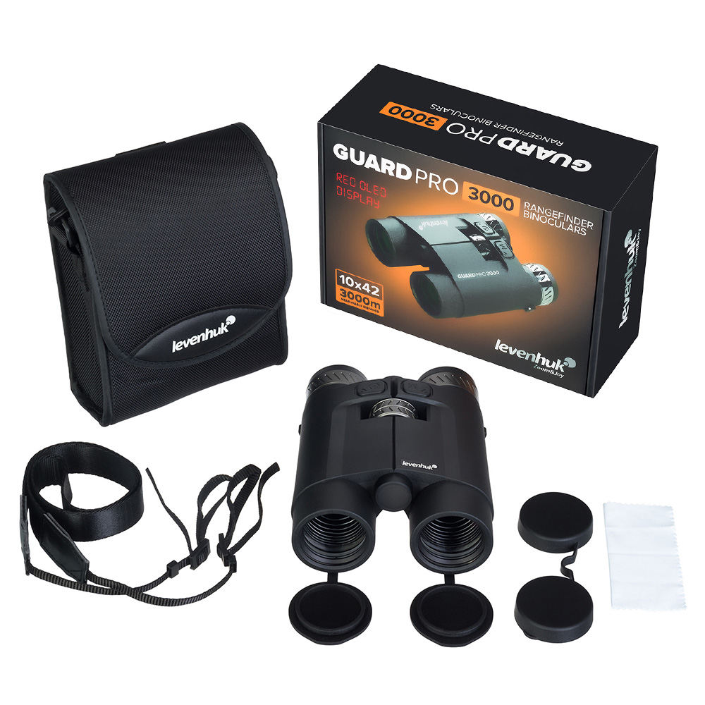 Бинокль с дальномером Levenhuk Guard PRO 3000