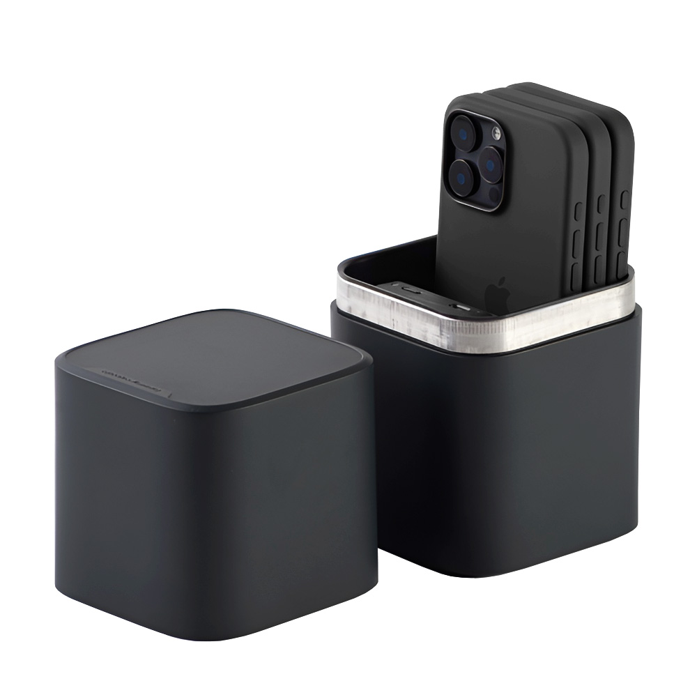 Капсула Фарадея для блокировки смартфонов черная