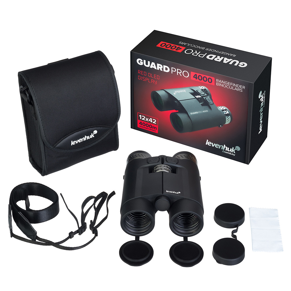 Бинокль с дальномером Levenhuk Guard PRO 4000