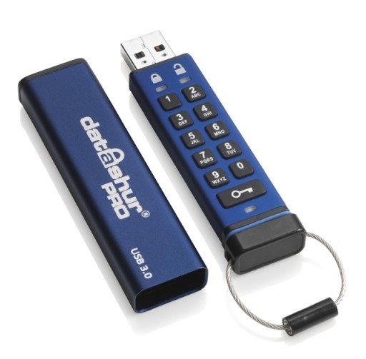 Флешка с паролем iStorage Datashur Pro 16GB защищенный флеш-накопитель с аппаратным шифрованием данных, пин-кодом