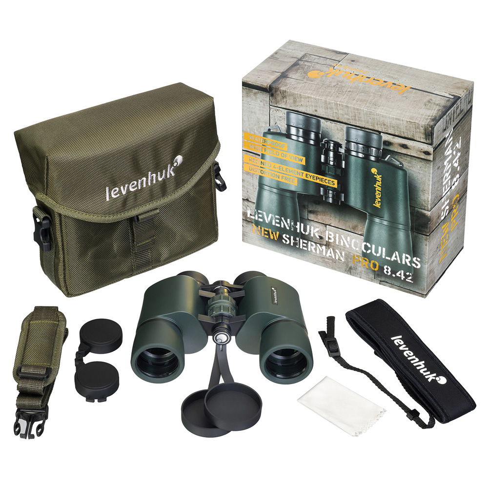 Бинокль Levenhuk New Sherman PRO 8x42