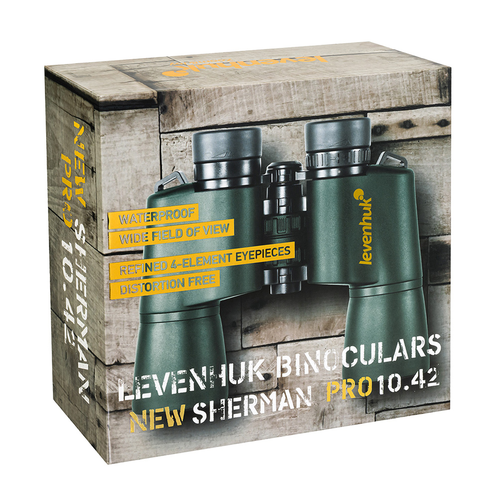 Бинокль Levenhuk New Sherman PRO 10x42