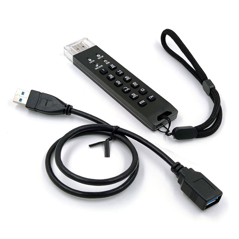 Флешка с аппаратным шифрованием DataLock PRO4 4 TB USB 3.2