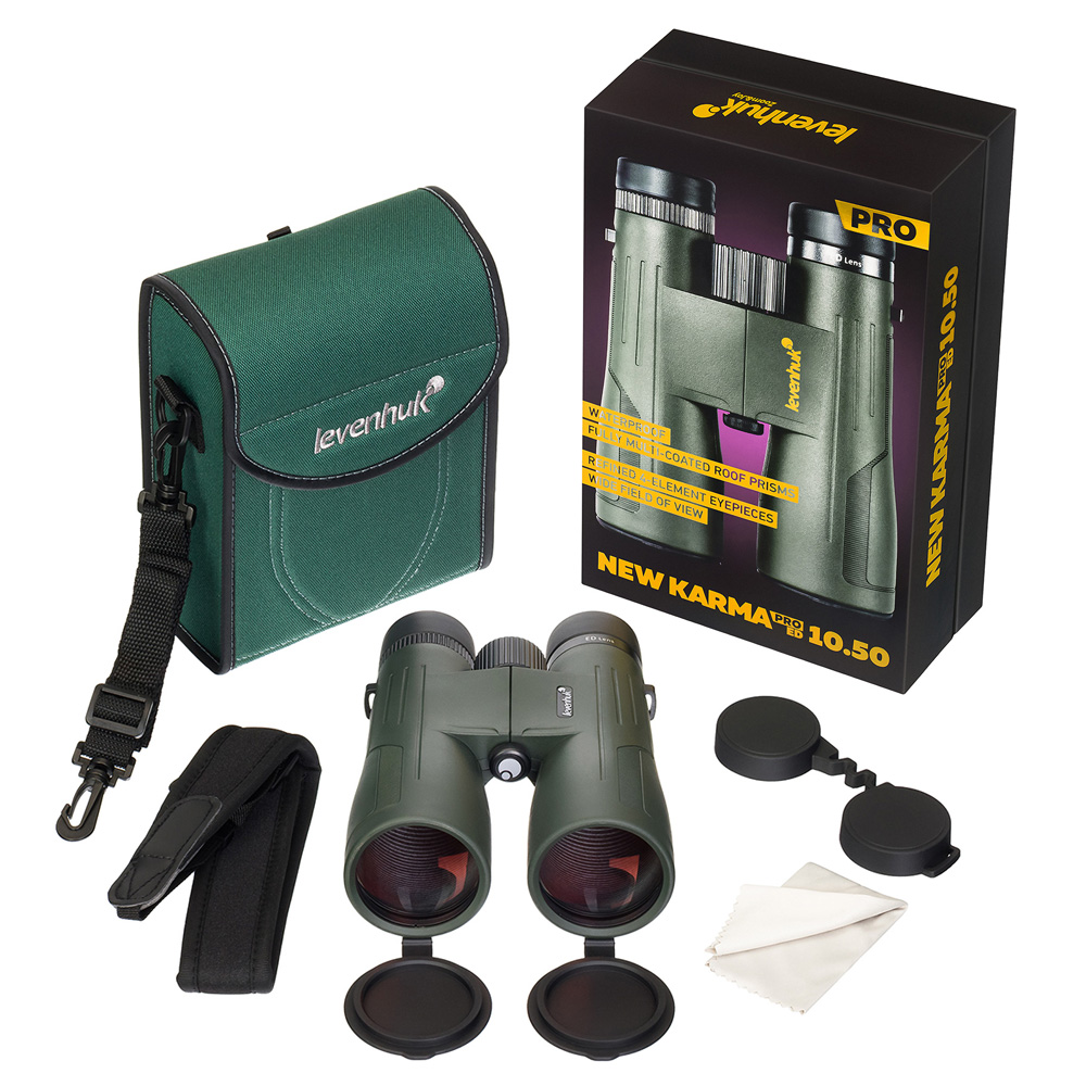 Бинокль Levenhuk New Karma PRO ED 10x50