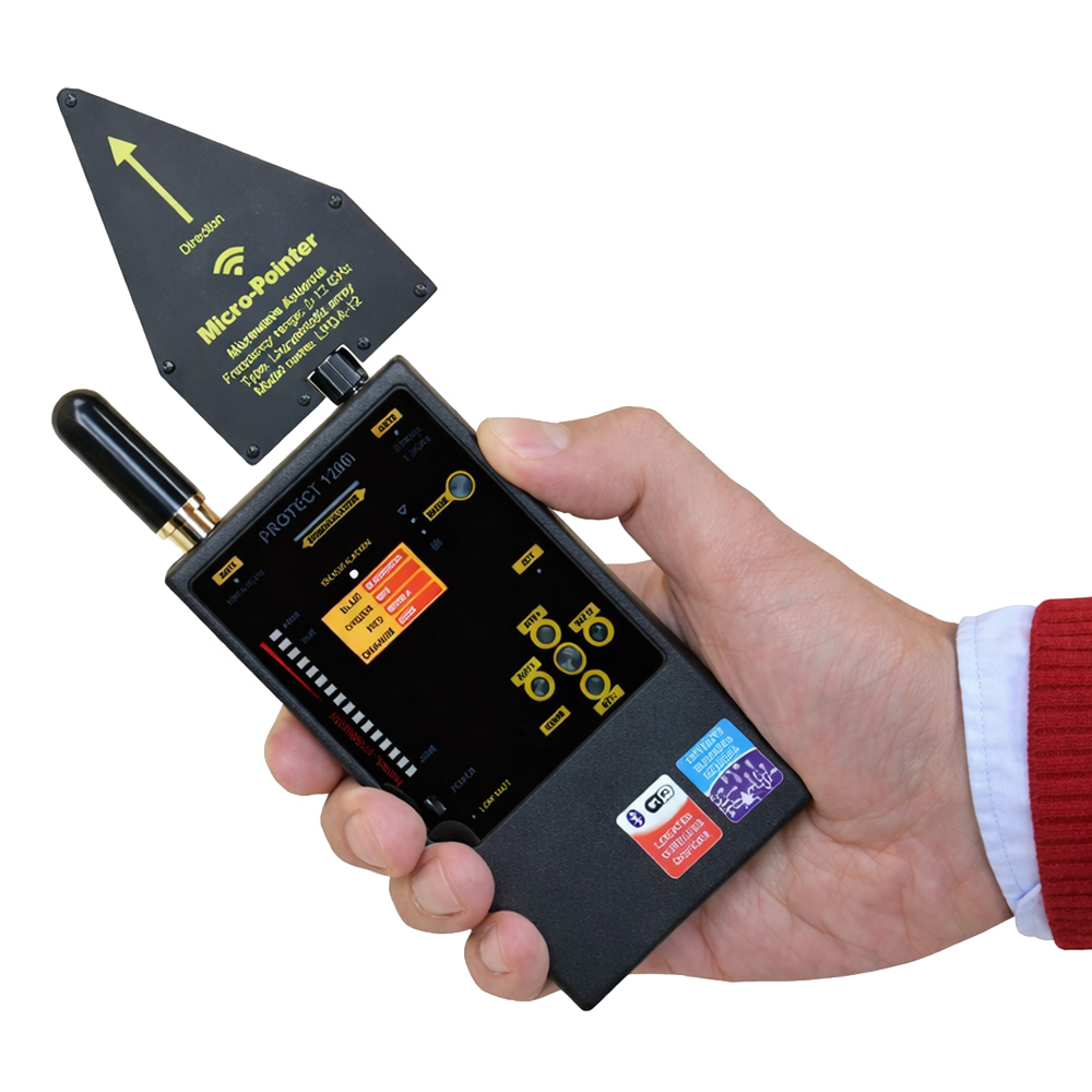 Детектор жучков прослушки Protect 1206i для обнаружения жучков прослушки