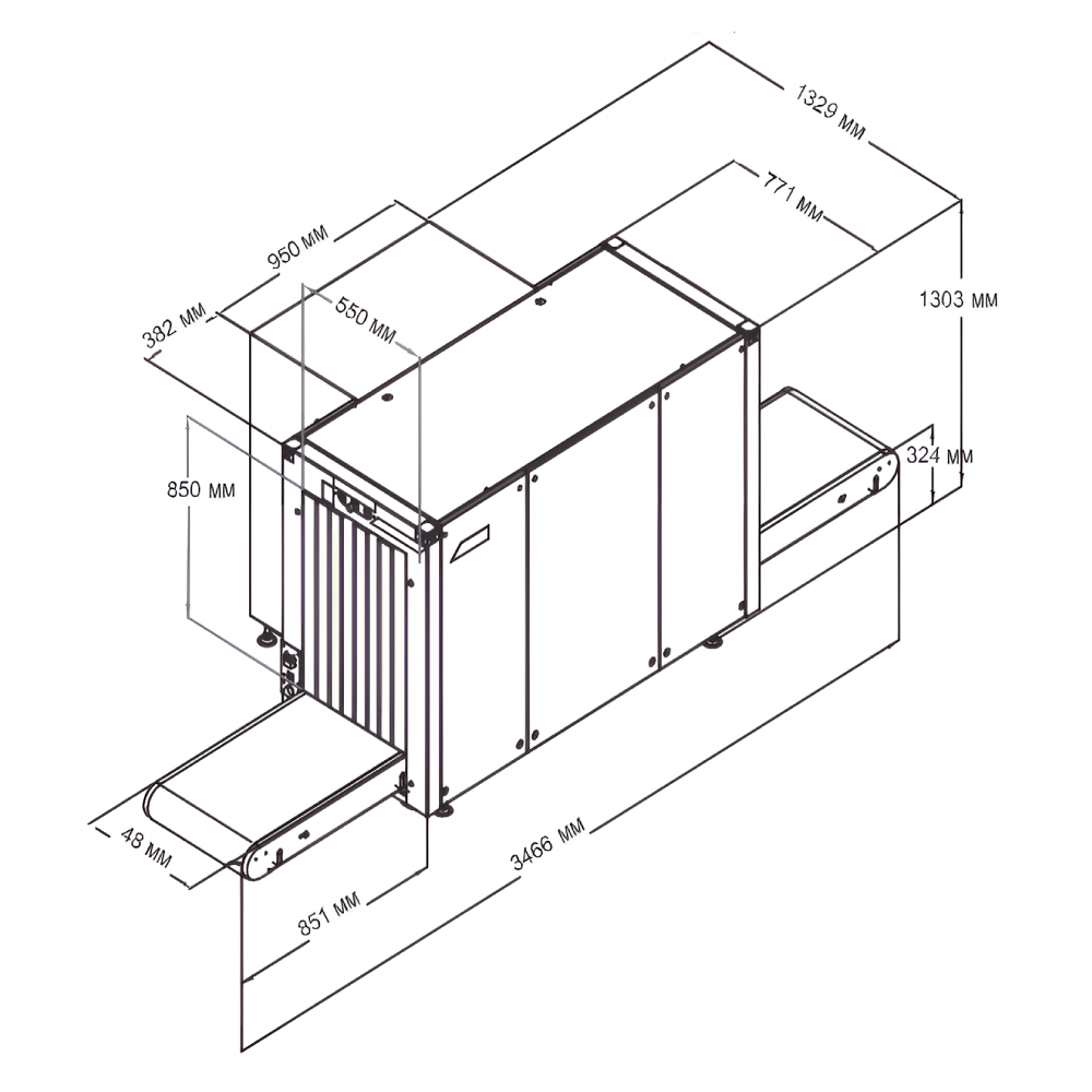 Интроскоп Rapiscan 624XR