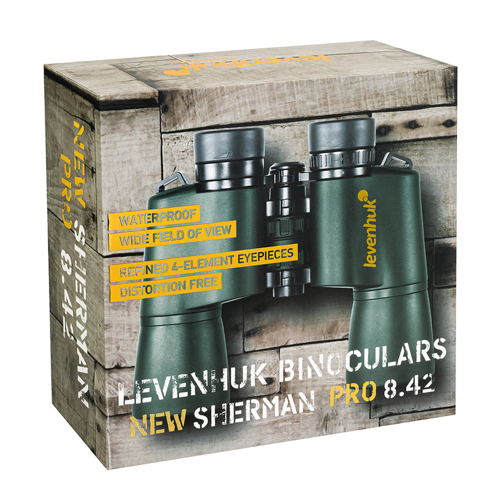 Бинокль Levenhuk New Sherman PRO 8x42