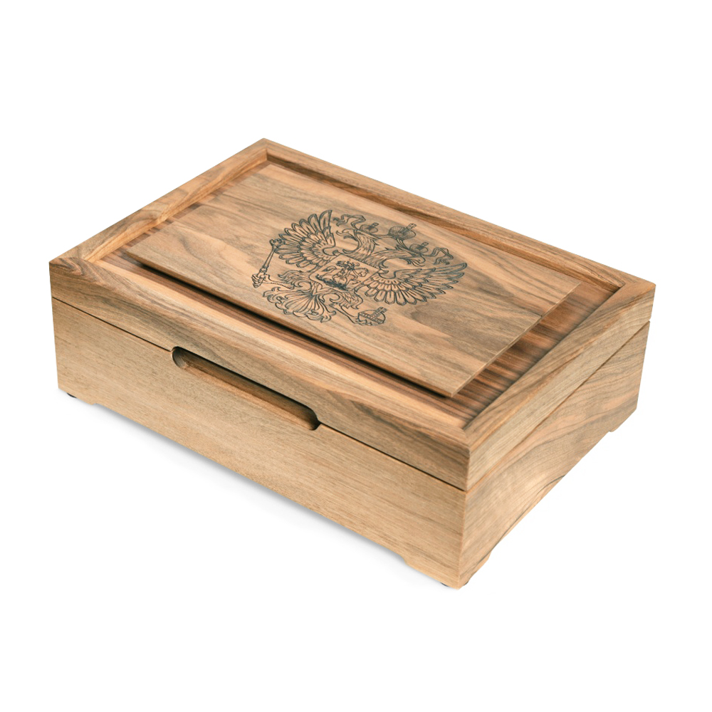 Акустический сейф Шкатулка Ультра с гербом