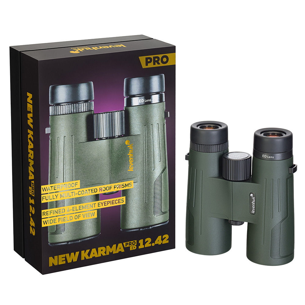 Бинокль Levenhuk New Karma PRO ED 12x42