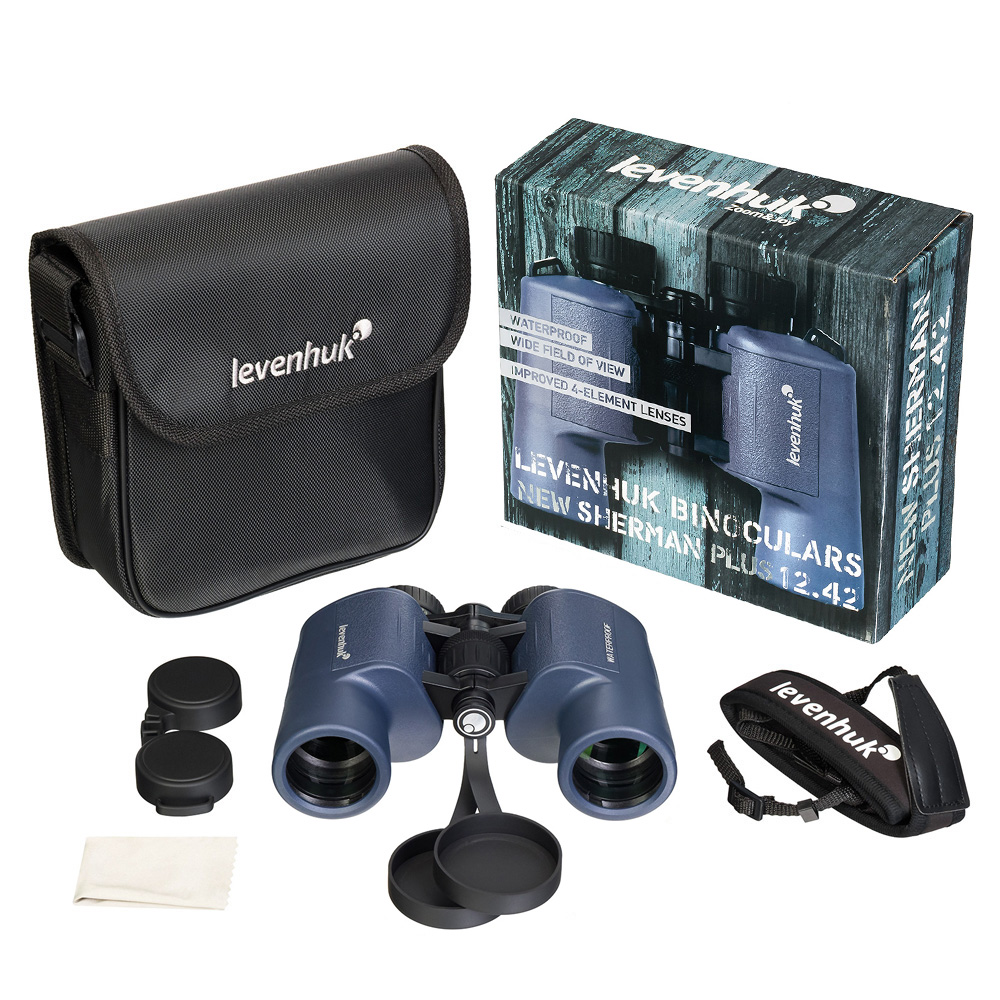 Бинокль Levenhuk New Sherman PLUS 12x42