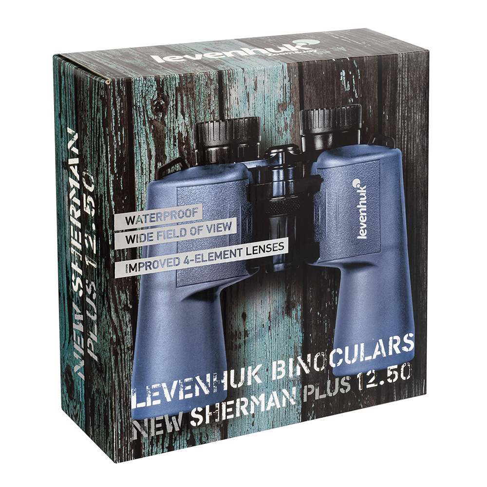 Бинокль Levenhuk New Sherman PLUS 12x50
