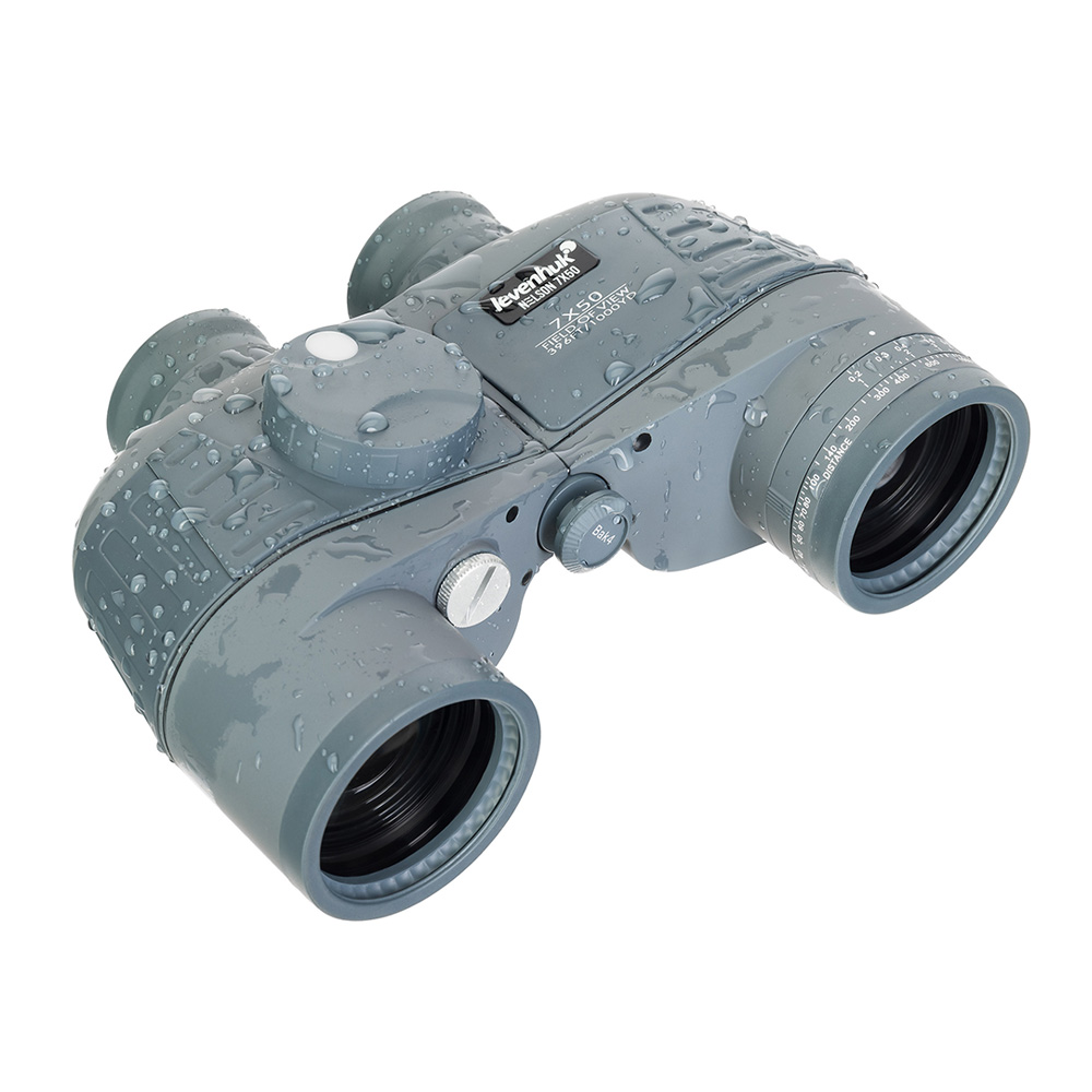 Бинокль Levenhuk Nelson 7x50 с сеткой и компасом