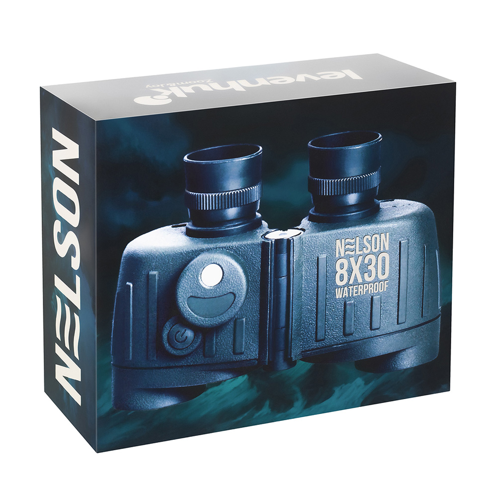 Бинокль Levenhuk Nelson 8x30 с сеткой и компасом