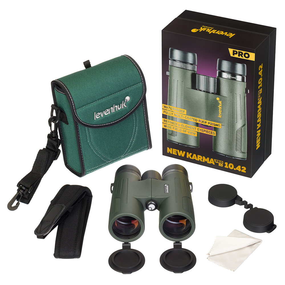 Бинокль Levenhuk New Karma PRO ED 10x42