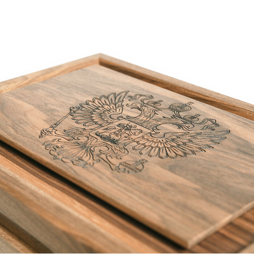 Акустический сейф Шкатулка Ультра с гербом