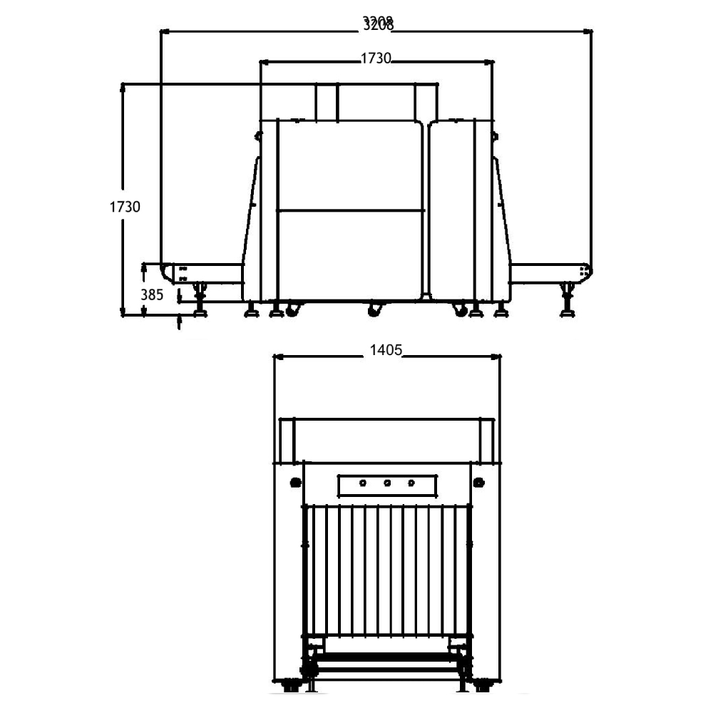 Интроскоп ZKTeco ZKX10080