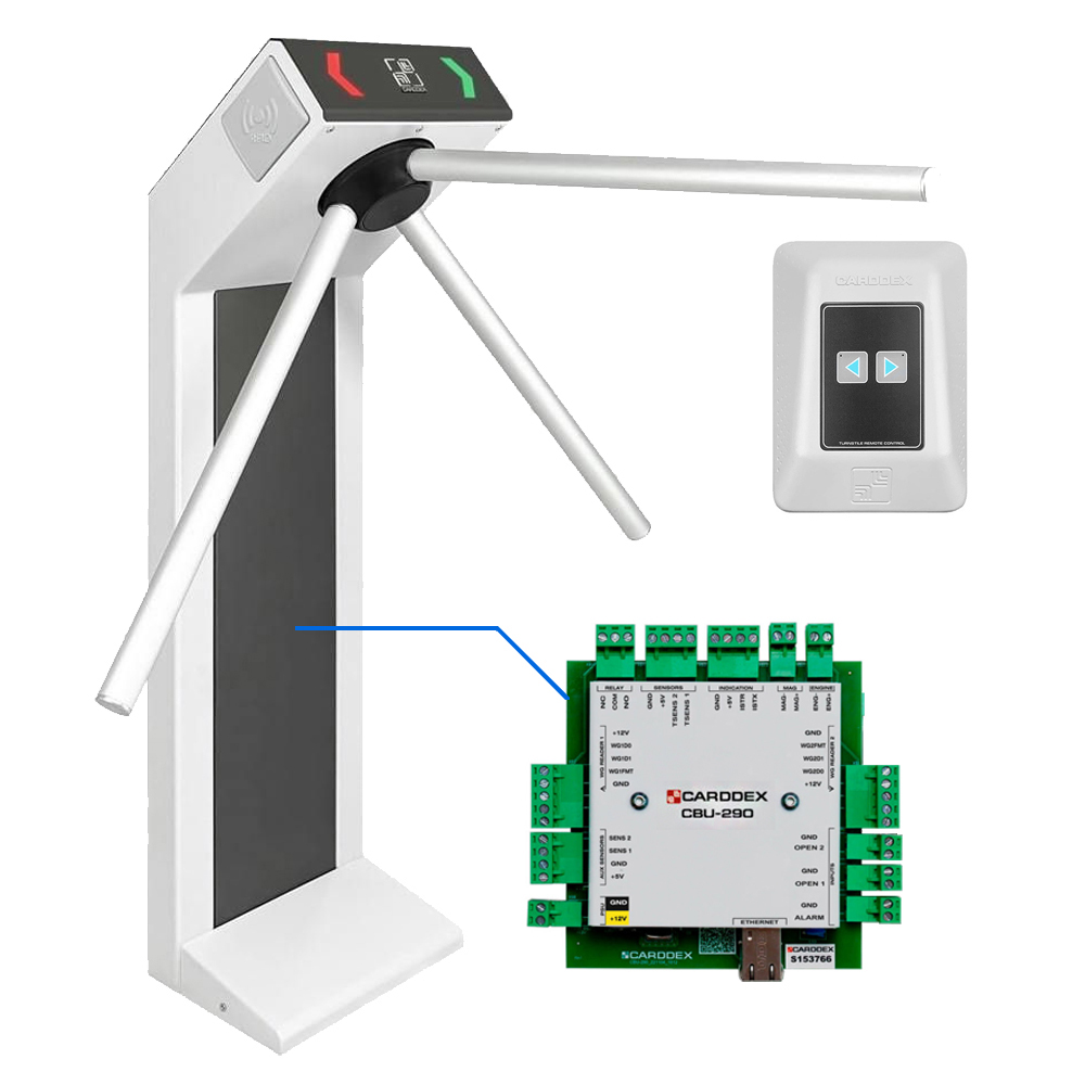 Кoмпaктнaя элeктpoннaя пpoxoднaя CARDDEX STR-L01NEC