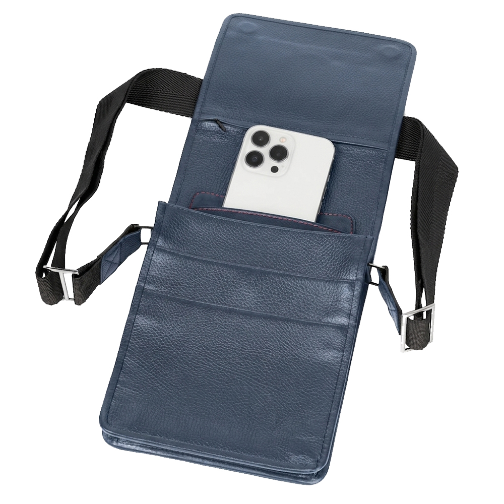 Мини сумка фарадея для гаджетов Faraday Bag DS-2 Blue