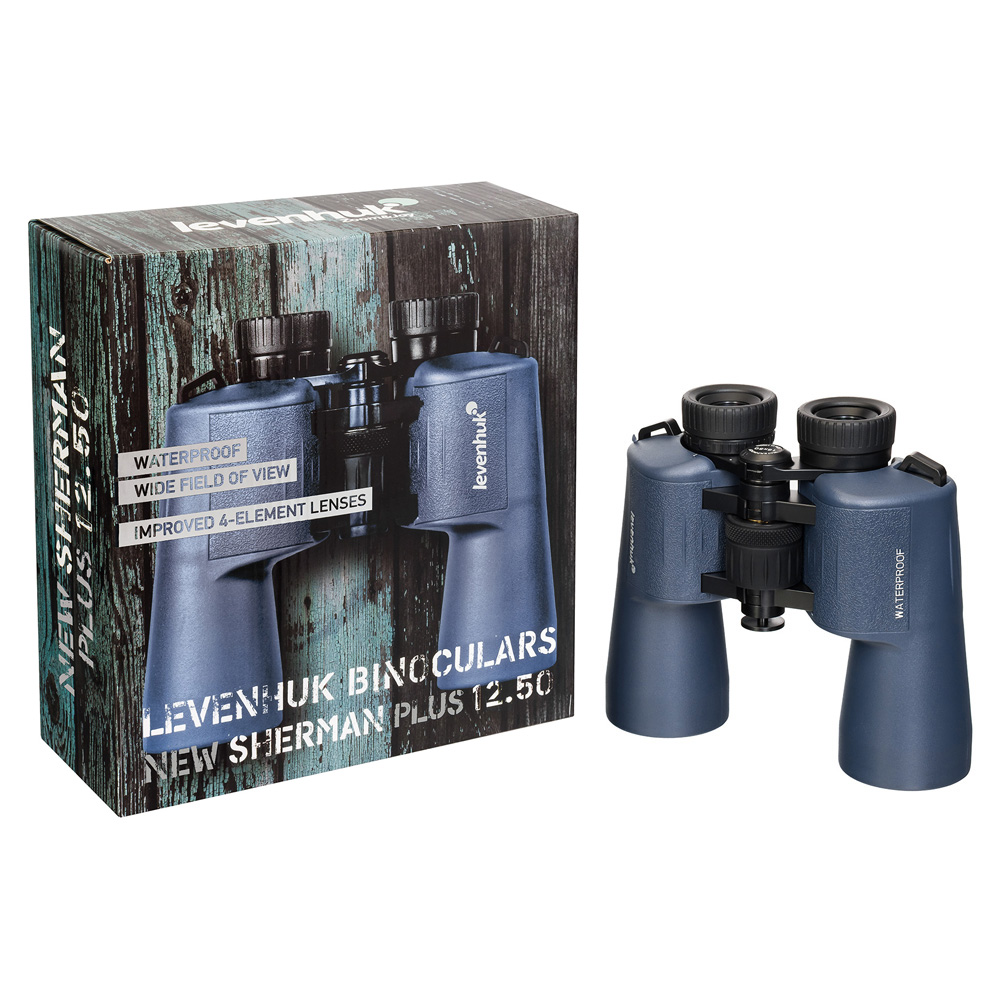 Бинокль Levenhuk New Sherman PLUS 12x50