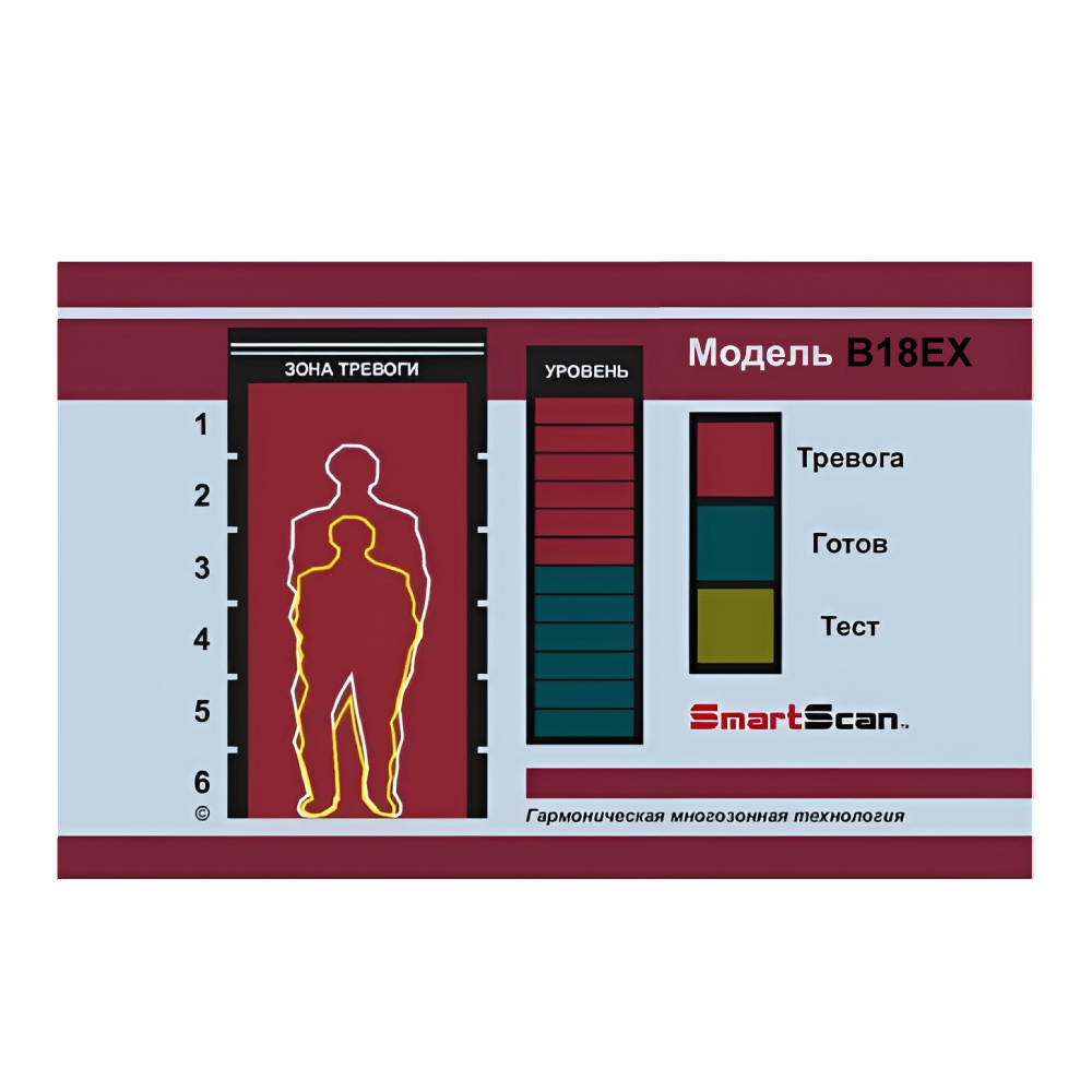 Арочный металлодетектор SmartScan B18EX