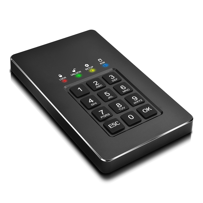 SSD-диск с шифрованием и ПИН-кодом DataLock PRO 1 ТБ