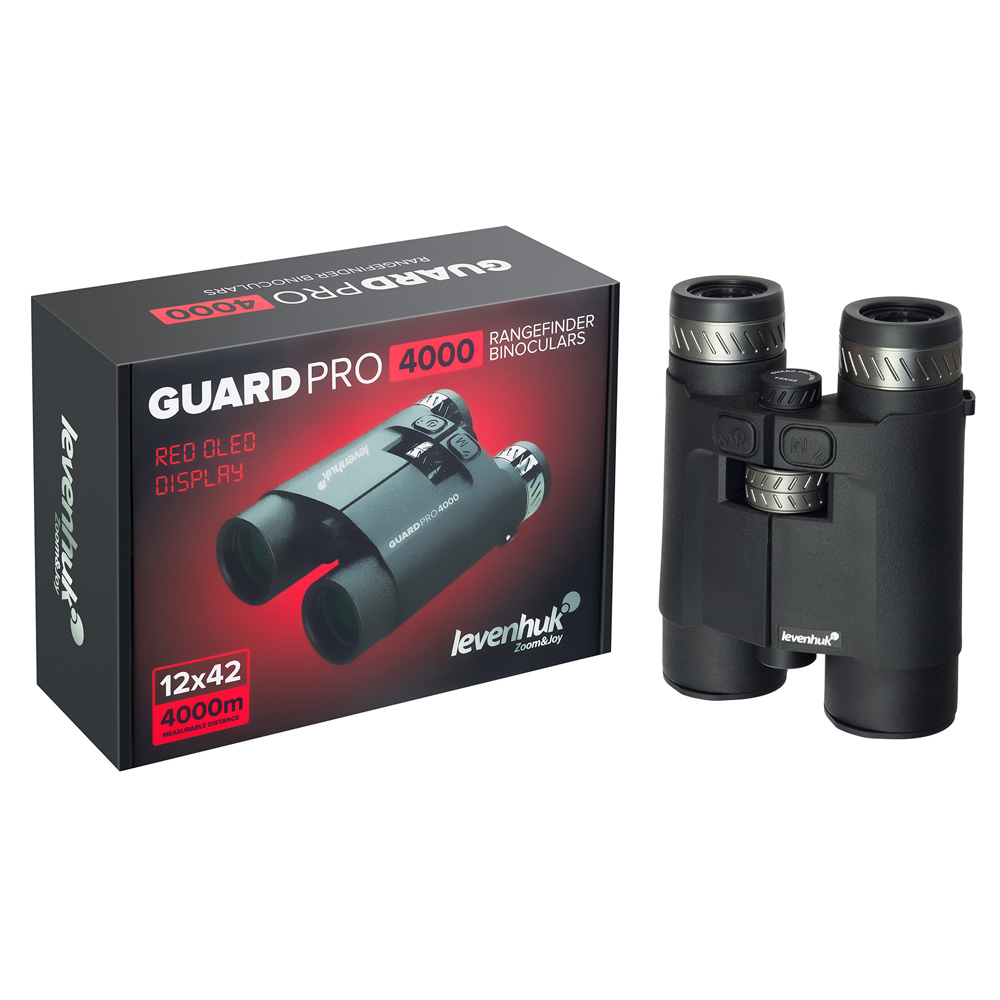 Бинокль с дальномером Levenhuk Guard PRO 4000
