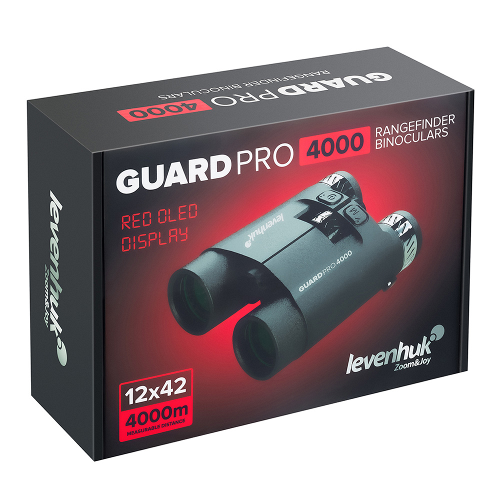 Бинокль с дальномером Levenhuk Guard PRO 4000