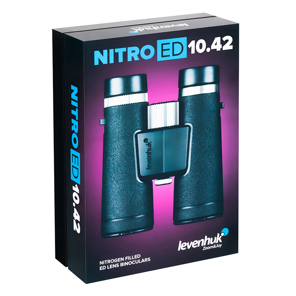 Бинокль Levenhuk Nitro ED 10x42