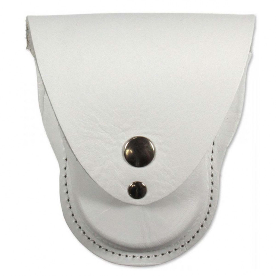 Чехол для наручников БРС формованный белая кожа