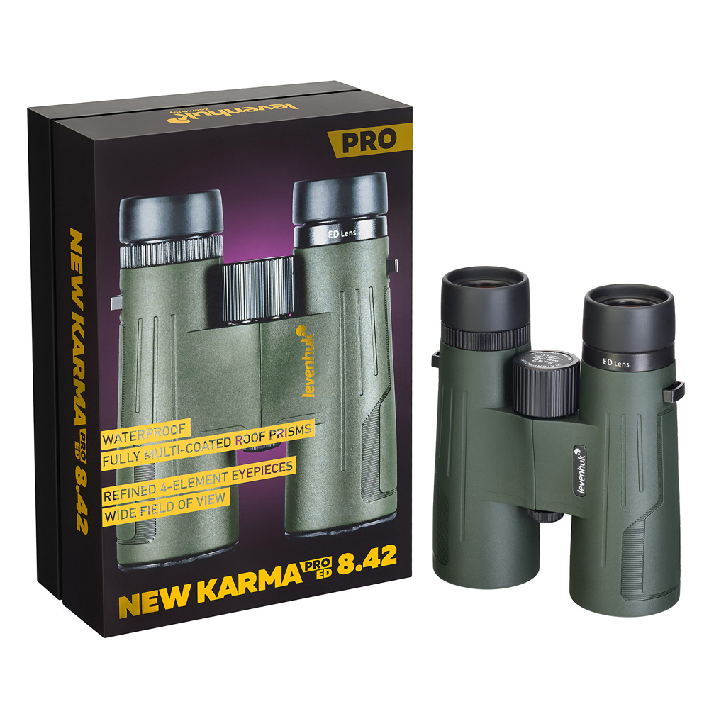 Бинокль Levenhuk New Karma PRO ED 8x42