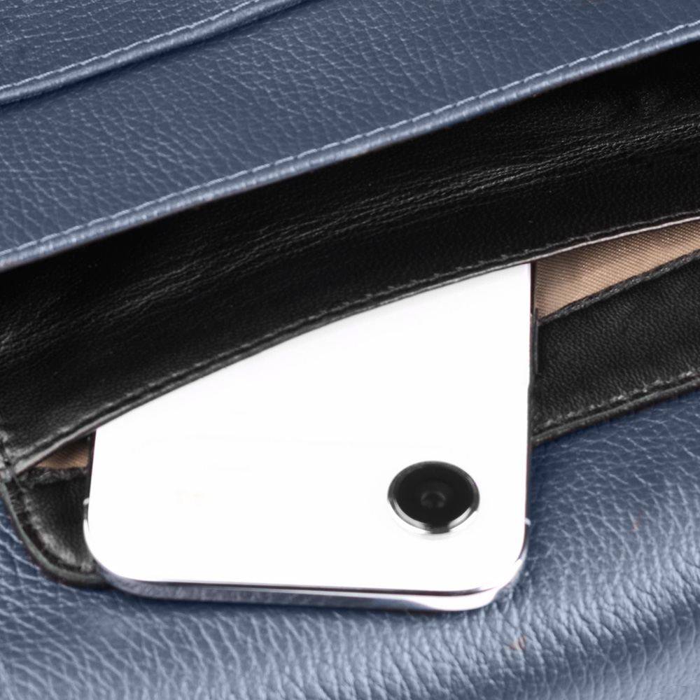 Мини сумка фарадея для гаджетов Faraday Bag DS-2 Blue