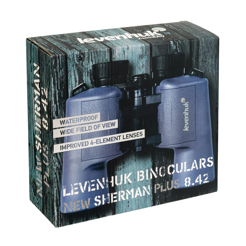 Бинокль Levenhuk New Sherman PLUS 8x42